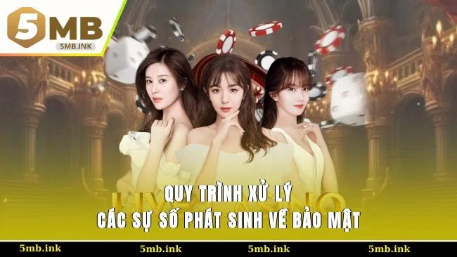 Quy trình xử lý các sự số phát sinh về bảo mật