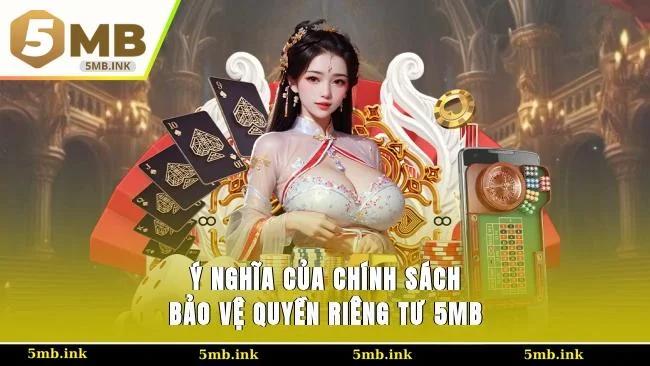 Ý nghĩa của chính sách bảo vệ quyền riêng tư 5MB